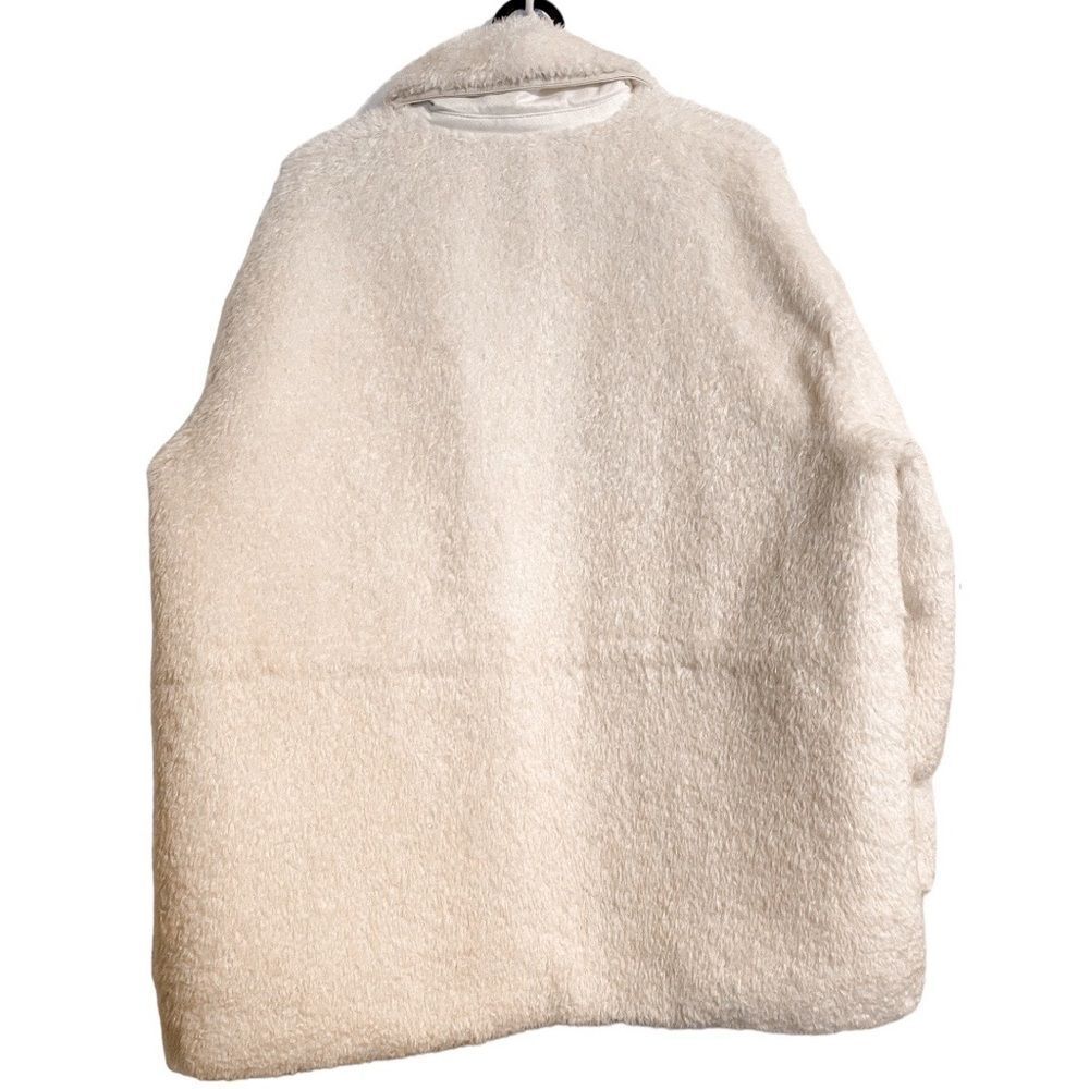 Anthropologie Maeve Cinched Waist Faux Fur Jacket - Picture 9 of 13